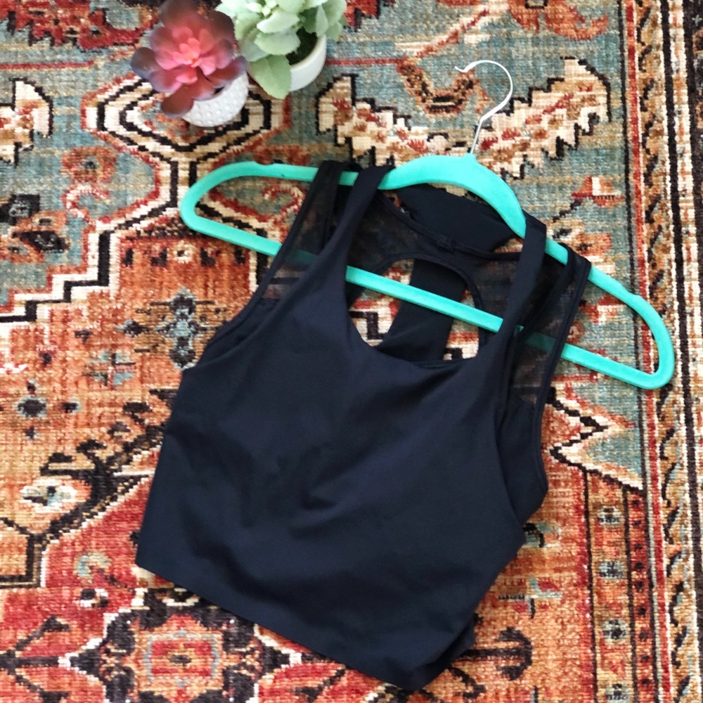 Lululemon Athletica Cropped Sports Bra